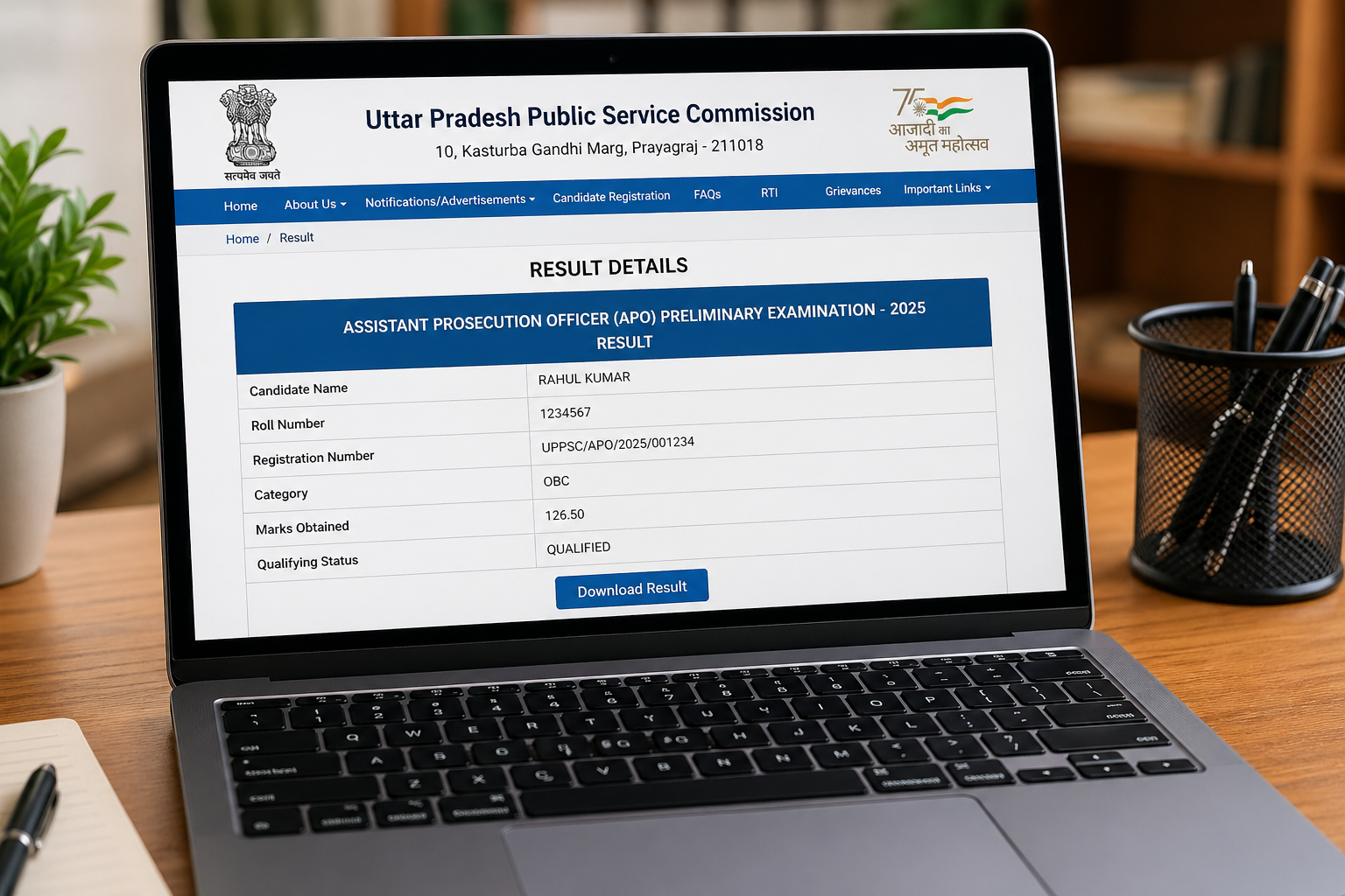 UPPSC Assistant Prosecution Officer APO