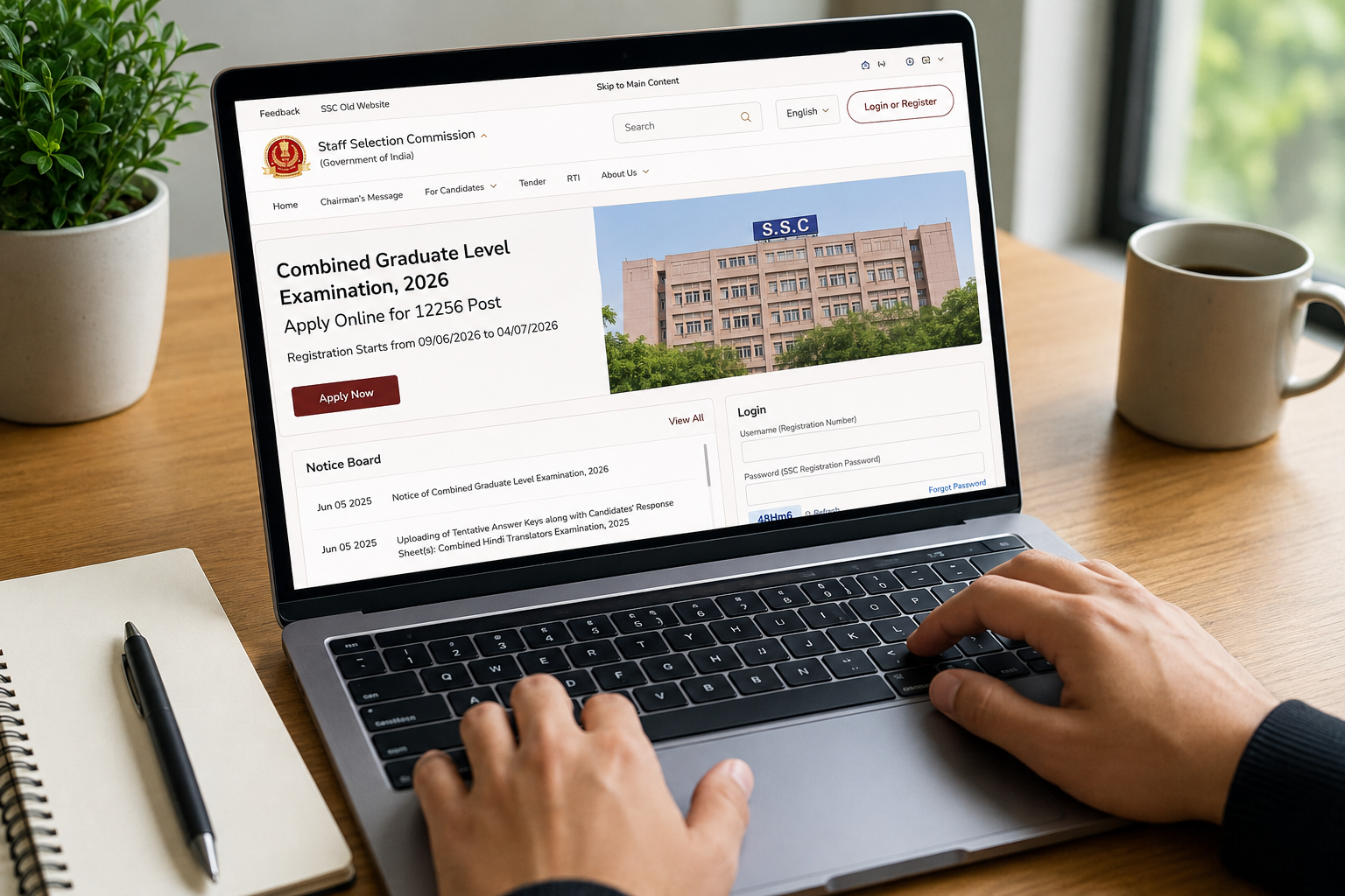 SSC Combined Graduate Level CGL Recruitment